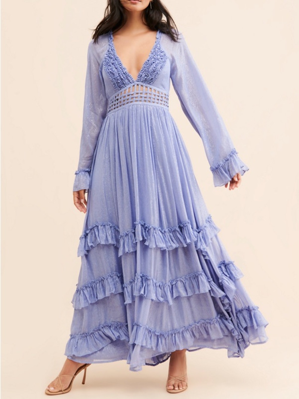 Free People Seraphina dress in Periwinkle